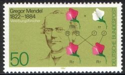 1984  Todestag von Gregor Johann Mendel
