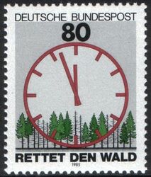 1985  Umweltschutzkampagne Rettet den Wald 