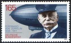 1992  Todestag von Ferdinand Graf v. Zeppelin