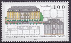 1997  UNESCO-Welterbe: Schlsser Augustusburg und Falkenlust in Brhl
