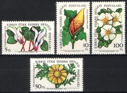 1982  Freimarken: Feldblumen