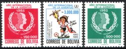 Bolivien 1986  Internationales Jahr der Jugend