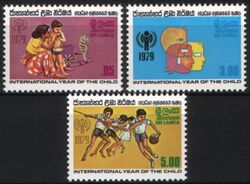 Sri Lanka 1979  Internationales Jahr des Kindes