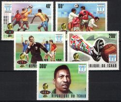 Tschad 1977  Fuball-Weltmeisterschaft 1978 in Argentinien
