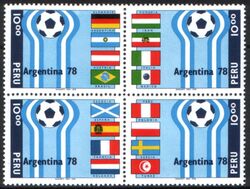 Peru 1978  Fuball-Weltmeisterschaft in Argentinien