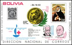 Bolivien 1976  75 Jahre Nobelpreisverleihung