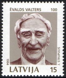 1994  100. Geburtstag von Evalds Valters