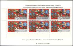 1985  Deutsches Rotes Kreuz - Markenheftchen