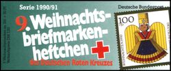1990  Deutsches Rotes Kreuz - 9. Weihnachtsmarkenheftchen