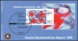 1998  Deutsche Sporthilfe - Olympia-Markenheftchen