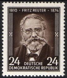 1954  Todestag von Fritz Reuter
