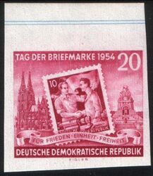 1954  1. Zentrale Briefmarkenausstellung der BAG Philatelie