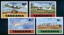 Tansania 1978  Jahrestag des 1. Motorfluges der Brder Wright