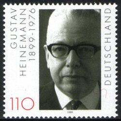 1999  Geburtstag von Gustav Heinemann
