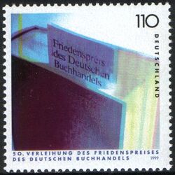 1999  Verleihung des Friedenspreises des deutschen Buchhandels