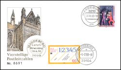 1993  Letzter Verwendungstag der alten Postleitzahl - Magdeburg