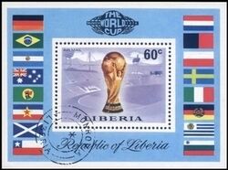 Liberia 1974  Fuballweltmeisterschaft in Deutschland