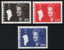 1980  Freimarken: Knigin Margrethe II.