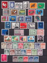 1960/68  Sammlung Bundesrepublik Deutschland - postfrisch