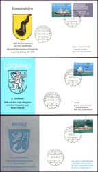 1978  Nationale Briefmarkenausstellung LEMANEX `78 - Schiffe
