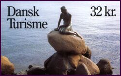 1989  100 Jahre organisierter Tourismus in Dnemark - Markenheftchen