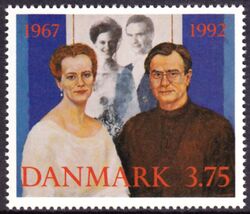 1992  Silberhochzeit von Knigin Margrethe und Prinz Henrik