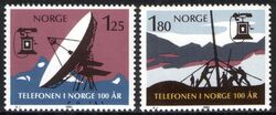 1980  100 Jahre Telefon in Norwegen