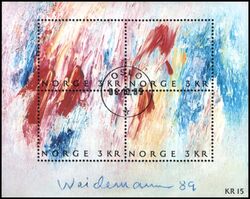 1989  Tag der Briefmarke - Gemlde