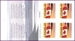 Canada 1993  Staatsflagge - Markenheftchen