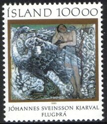 1985  Geburtstag von Johannes Sveinsson Kjarval