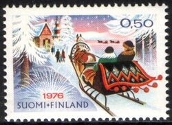1976  Freimarke: Weihnachten