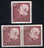 1971  Freimarke: Knig Gustaf VI. Adolf