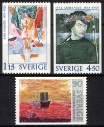 1978  Geburtstag von Carl Kylberg, Karl Isaksson und Ivar Arosenius