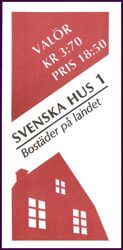 1995  Schwedische Huser - Markenheftchen