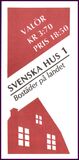 1995  Schwedische Huser - Markenheftchen