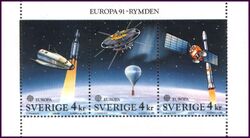 1991  Europa: Europische Weltraumfahrt - Markenheftchen