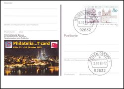 1993  Briefmarkenmesse PHILATELIA `93 in Kln