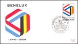 1969  25 Jahre BENELUX-Zollabkommen