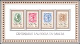 1985  100 Jahre Post von Malta