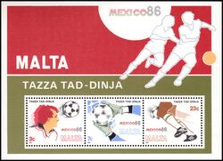 1986  Fuball-Weltmeisterschaft in Mexiko