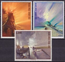 1969  Briefmarkenausstellung San Marino /Riccione - Gemlde von R. Viola