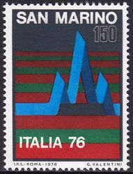 1976  Internationale Briefmarkenausstellung ITALIA 76
