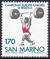 1980  Junioren-Europameisterschaften im Gewichtheben