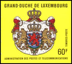 1989  Jahrestag der Thronbesteigung von Groherzog Jean - Markenheftchen