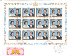 1981  Hochzeit von Erbgroherzog Henri