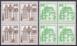 1980  Freimarken: Burgen & Schlsser aus Bogen