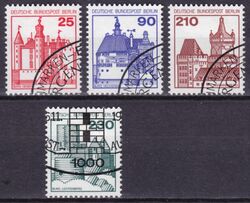 1978  Freimarken: Burgen & Schlsser