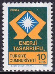 1982  Freimarke: Energiesparen