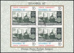 1985  Internationale Briefmarkenausstellung ISTANBUL `87