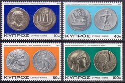 1977  Alte Mnzen von Zypern